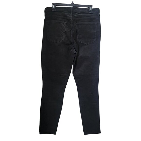 GAP Denim Size 12/31R Dark Charcoal Gray True Skinny Corduroy Pants, EUC - Picture 3 of 14